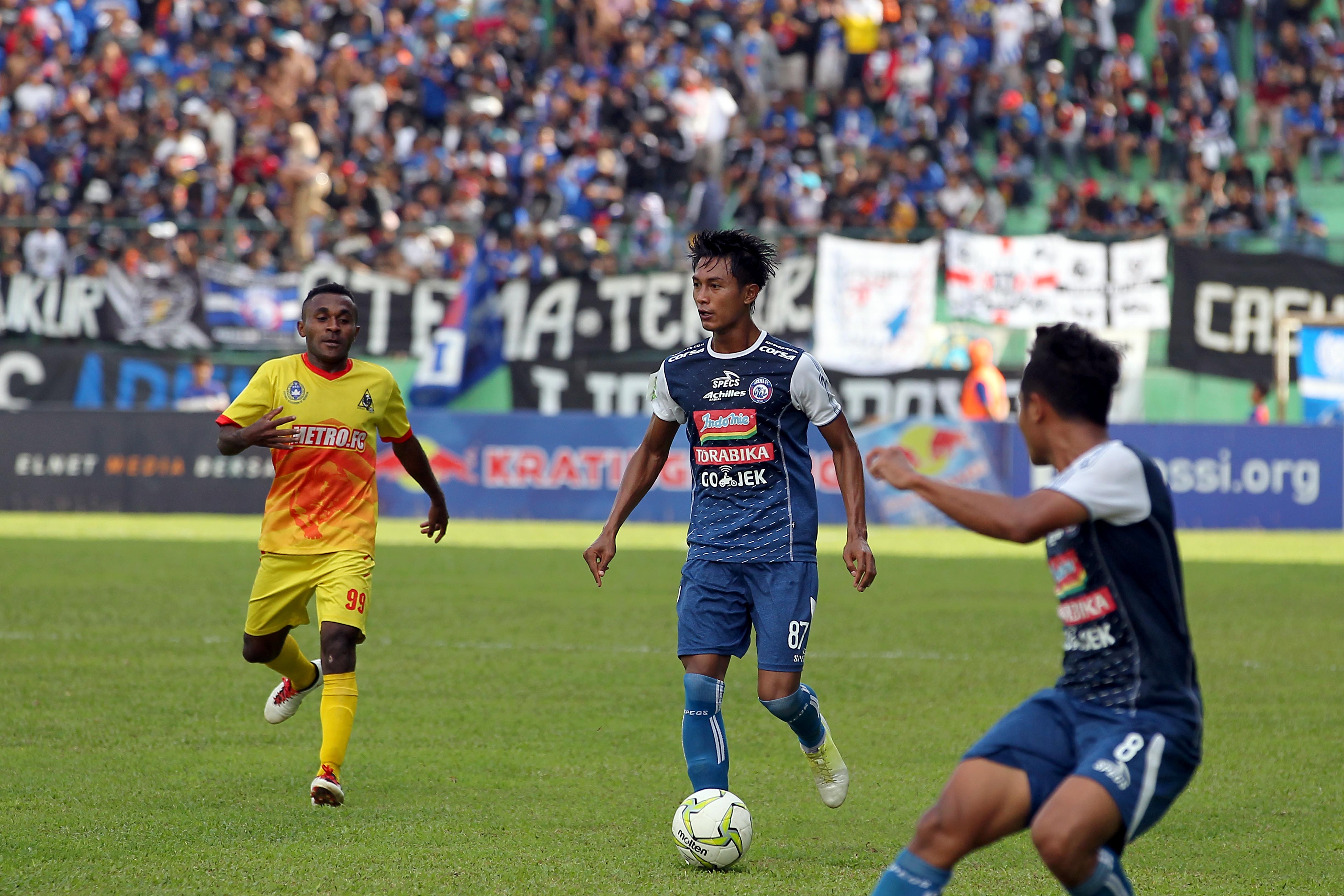 Alasan Arema FC Turunkan Pemain Inti Lawan Metro FC